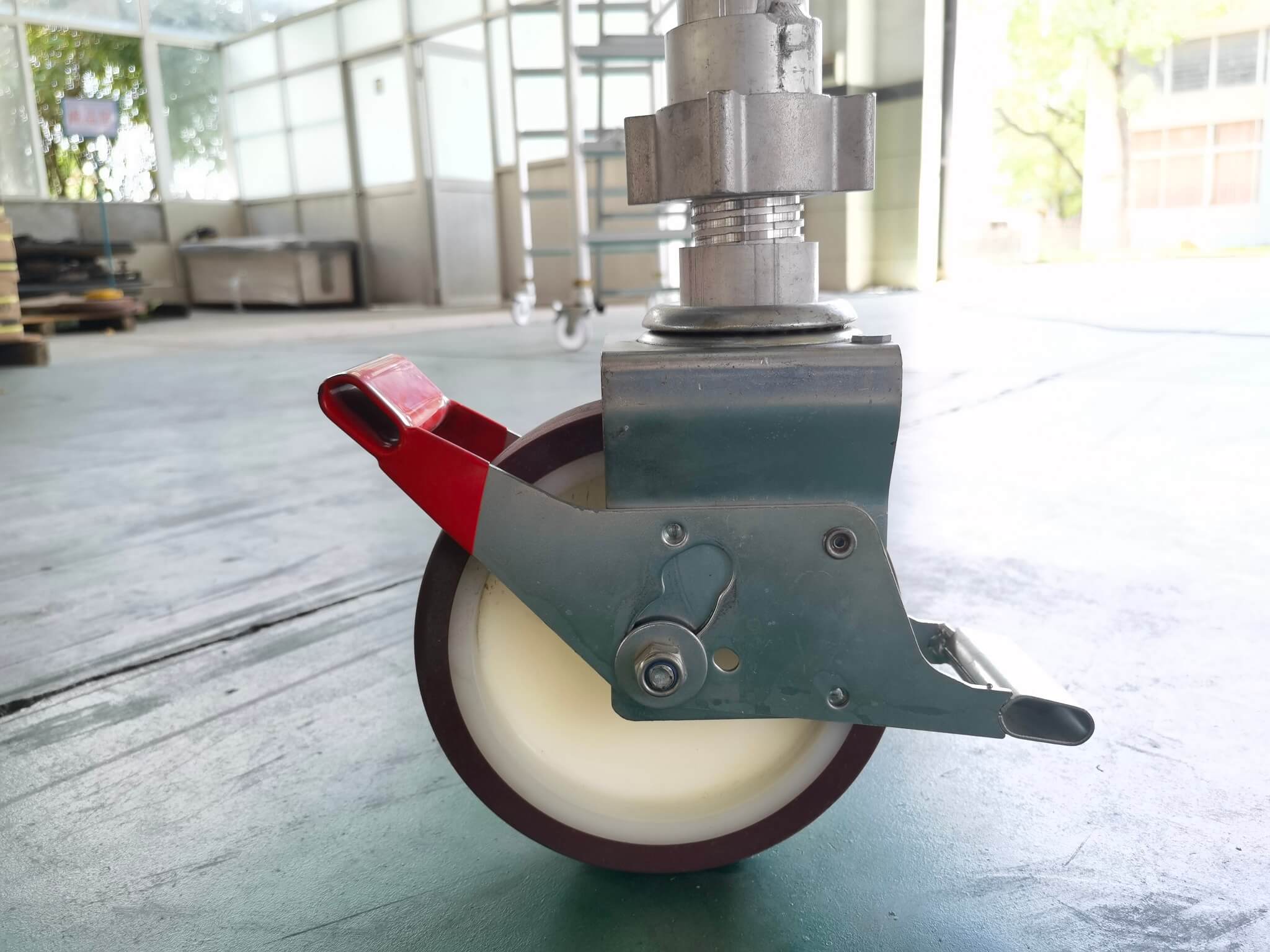 aluminum scaffold caster