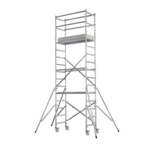 extended folding scaffold